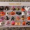 Halloween Pumpkin Ghost LED Flashing Ring - Luminous Resin Finger Light for Kids