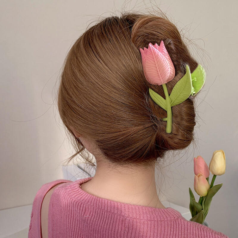 Try Pink Tulip Lovely Hair Clip pink