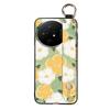 Fashion Design Protective Phone Case For TCL 50 Nxtpaper 5G/50Pro Nxtpaper 5G Wristband Kickstand Dirt-resistant Flower