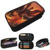 Phoenix Mythical Bird With Fiery Wings Pencil Case for Boys Girls Gifts Pen Box Pencil Bag Stationery Supplies Pen Holder Bag