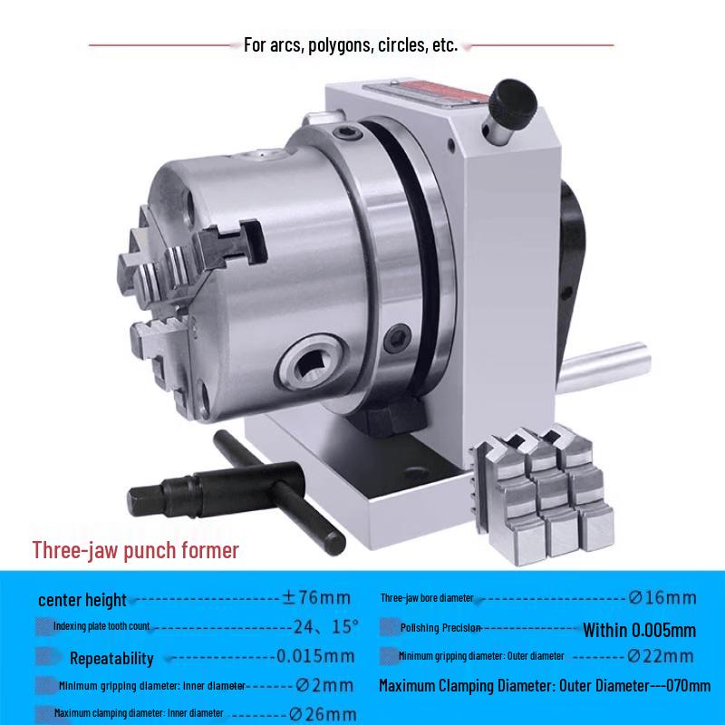 Yalixin High-Precision 3-inch Three-Jaw Punch Former