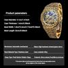 FORSINING Mens Luxury Engraving Wrist Watches Unique Tattoo Pattern Carved Stainless Steel Band Luminous Automatic Skeleton Watch