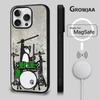 Drum Drummer  Phone Case For iPhone 16e,16,15,14,13,12,11,Plus,Pro,Max,Mini Magsafe Magnetic Wireless Charging