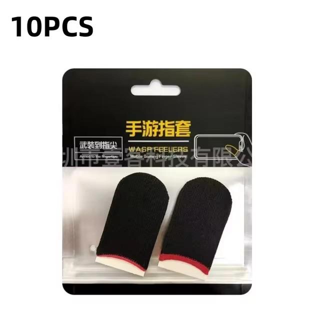 Gaming Finger Sleeve Breathable Fingertips for Pubg Games Anti-Sweat Touch Screen Finger Cots Cover Sensitive Mobile Touch Glove