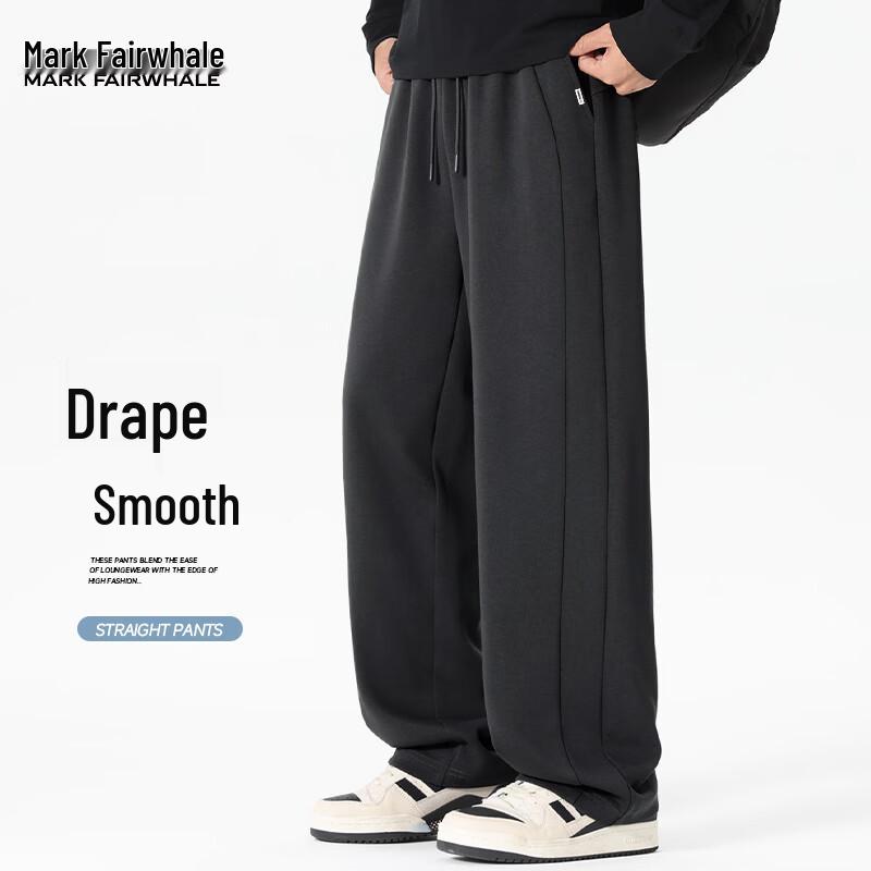 Mark Fairwhale Men s Loose Straight Casual Sports Sweatpants 2XL