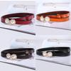Product Category Womens Genuine Leather Belt With Pearl Decor For Casual Fashion And Elegant Styling