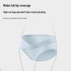 Xueqiman 4-Pack Low-Waist Antibacterial Cotton Maternity Underwear