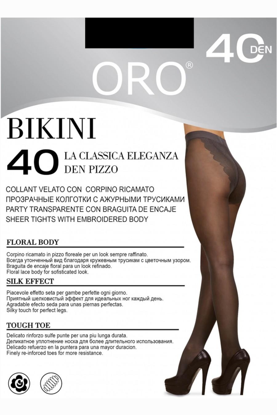 

Колготки, 40 den ORO (91029) 4(L) тілесний