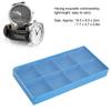 Portable 8 Grid Watch Parts Storage Box Plastic Material Watch Tools Storage Box Plastic Storage Tray Table Top Use