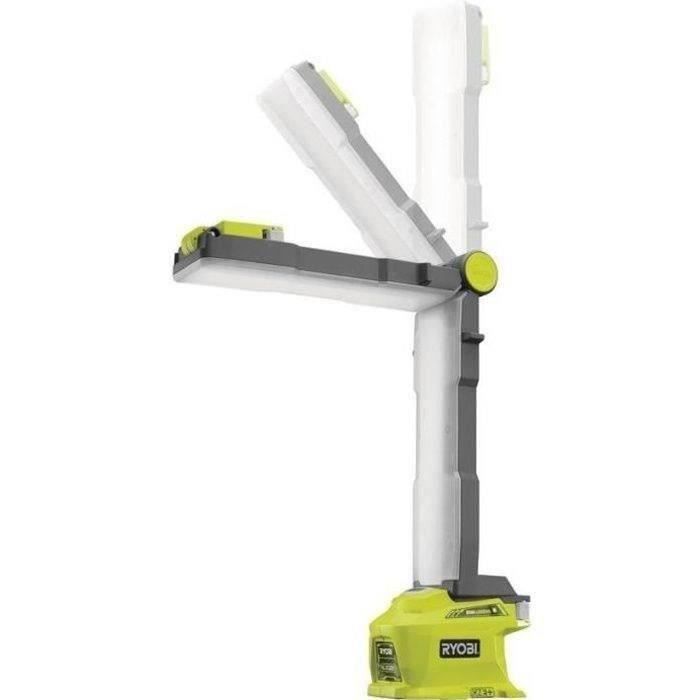 RYOBI - Lampe LED 18V ONE+- Modulable - Rabattable - 850 Lumens - R18ALF-0