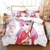 OreShura Fan Merch Duvet Cover + 2 Pillowcases, Stylish Art Print Bedding for Anime Enthusiasts Collection