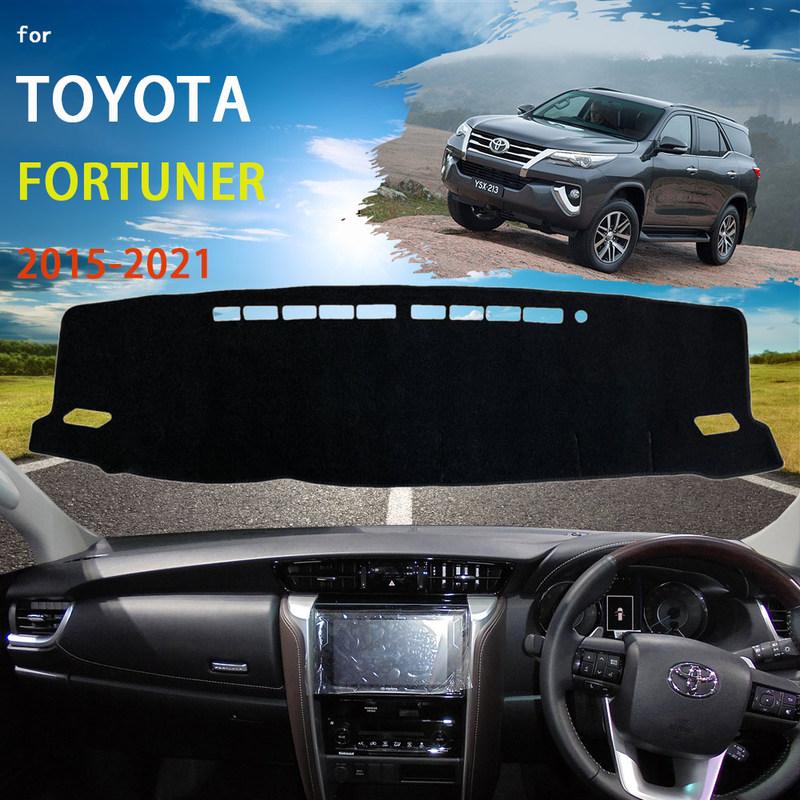 Dashboard Cover Dash Mat for Toyota Fortuner SW4 AN150 AN160 2015- Pad Sunshade Cushion Sunshield Visor Parasol Accessories