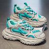 Fashion Sneakers for Men Fad Casual Mesh Mens Platform Sneaker Non Slip Wear Resistant Comfort Lace Up Soft Sole Shoes Zapatillas Hombre