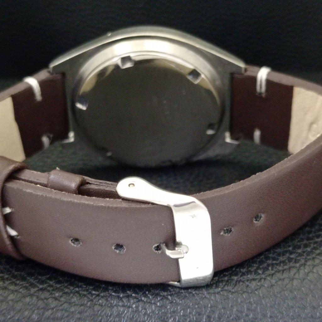 JAPAN VINTAGE SEIKO 5 AUTOMATIC MENS GREY COLOR DIAL WATCH A701635-5 R206c-a701635