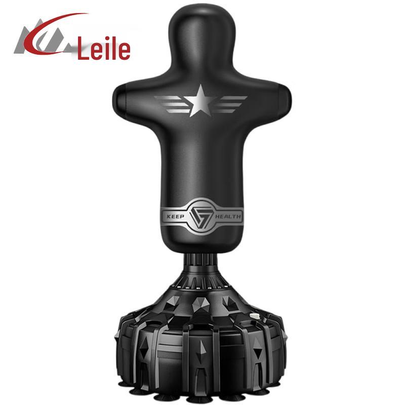 Leile Humanoid Freestanding Punching Bag with Gloves