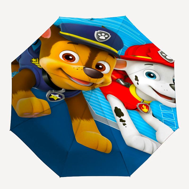 PAW Patrol Theme Automatic Umbrella, Lightweight & Portable, 8 Rib, Perfect for Outdoor Travel, Birthdays, Christmas, Gifts.