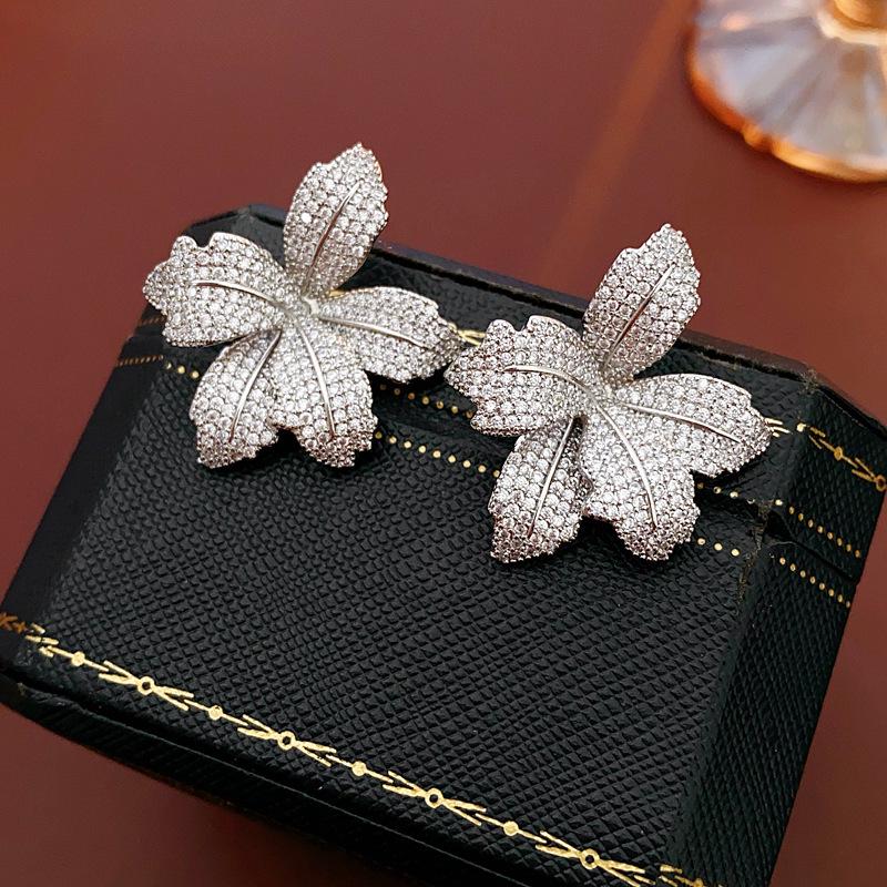 Kolczyki z frędzlami w kształcie łzy z cyrkoniami i motylami - Lekki luksusowa biżuteria modowa dla kobiet