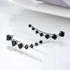 Black Awn Zásnubní náušnice se šperky pro ženy Boucles D'oreilles