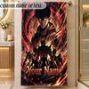 Beach TowelSolo Leveling Custom Name Text Personalized Soft Towel for Beach Pool Indoor Home Decor Gift