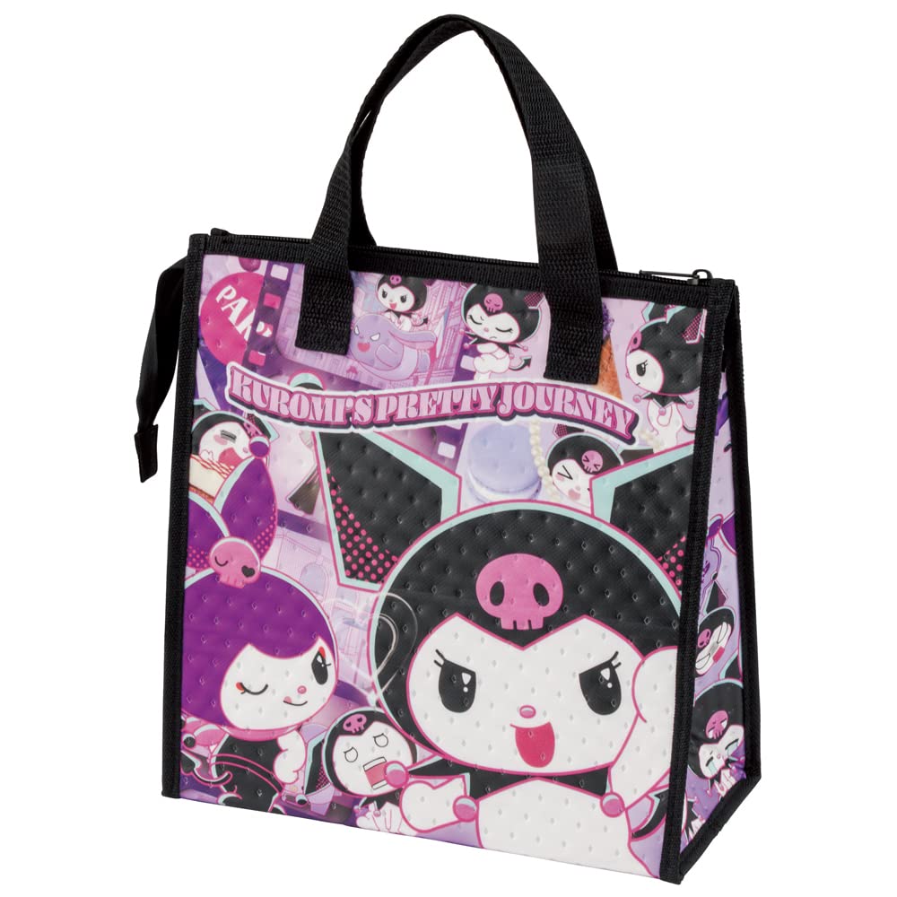 Bolsa Térmica para Almoço Skater, Bolsa Bonita, Tecido Não Tecido, Bolsa, Kuromi, Viagem, Sanrio, FBC1-A