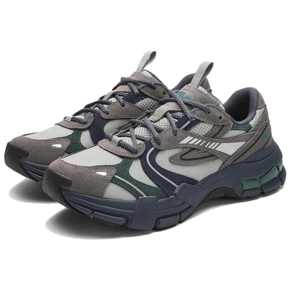 Fila Decoder Retro Sports Low-Top Outdoor Functional Shoes Men Shoes Black Gray F12M342121FLB