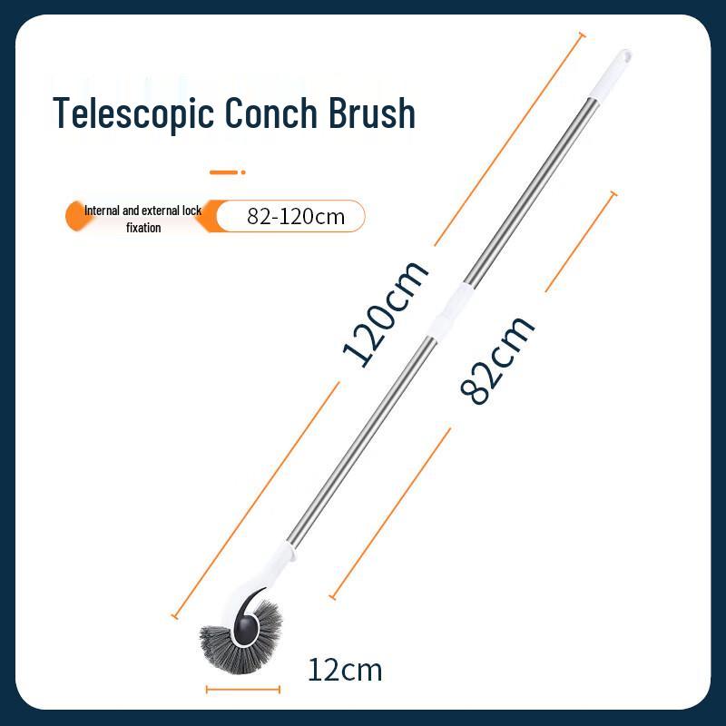 Moufu Extendable Long Handle Aquarium Cleaning Brush with Algae Scraper