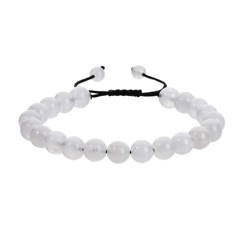 Leisure and Fashion Series Hand Chain Natural Stone Jade Mix and Match Weaving Bracelet Ornaments Gift