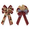 New Year Xmas Tree Ornament Bowknot Pendant New Christmas Supplies  Merry Christmas