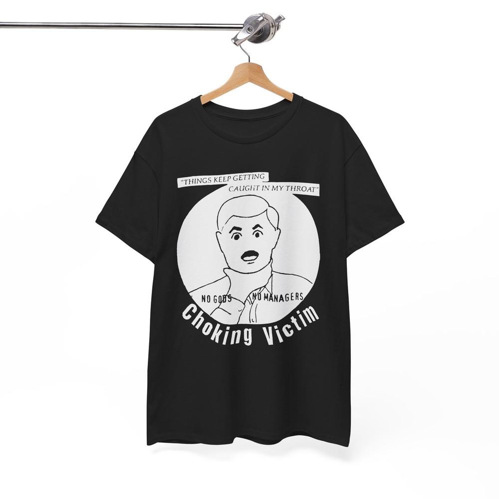 Choking victim TShirt Band Merch Music Band Indie Rock Punk Gothic Unisex tee Unisex T-Shirt M