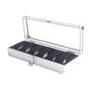 6/12 Slots Watch Box Organizer Watch Display Storage Box Jewelry Watch Box