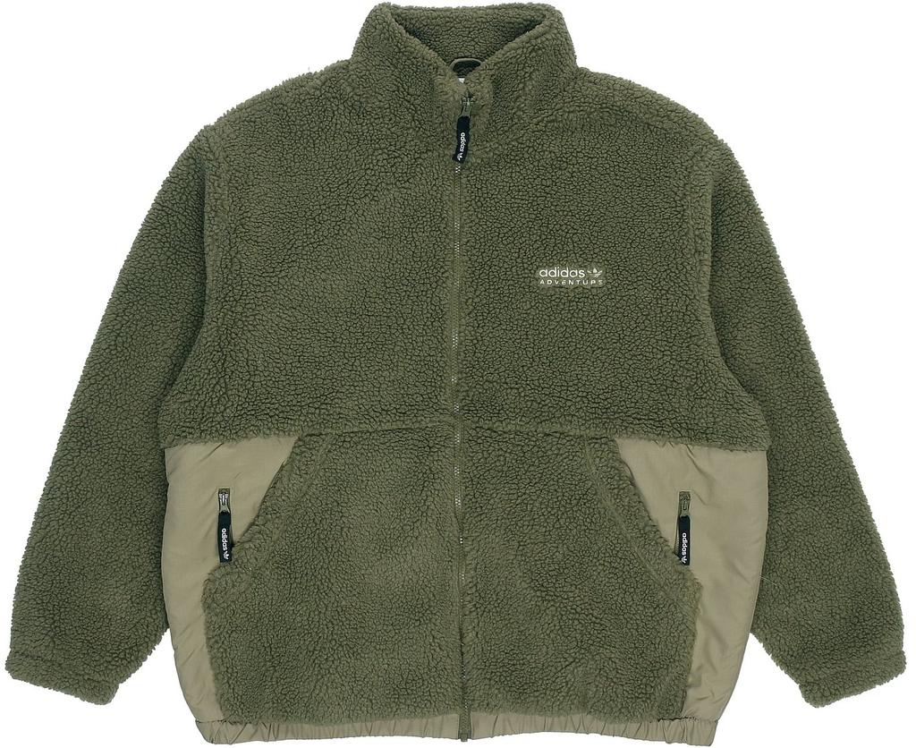 adidas Pánské bundy Originals Zelená HC0365