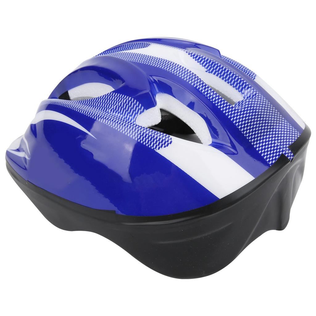 Professional Children Skateboarding Helmet Kid Skating Multi Sport Helmet(Blue )