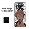 Sukuna cool anime demon pattern Phone Case For Redmi Note 14 13 12 11 Pro Plus S 5G 14C A3 Soft Black Phone Cover