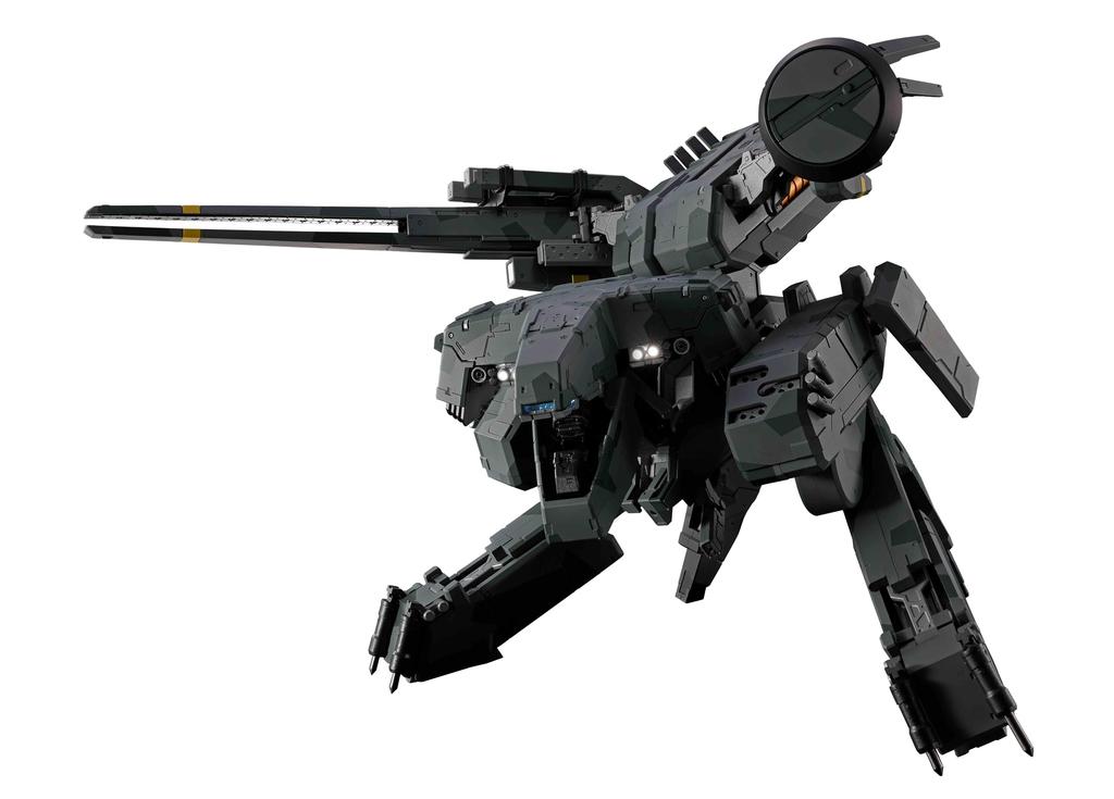 TAMASHII NATIONS Chogokin METAL GEAR SOLID Metal Gear REX Approximately 175mm ABS Painted Movable Figure & Die-cast