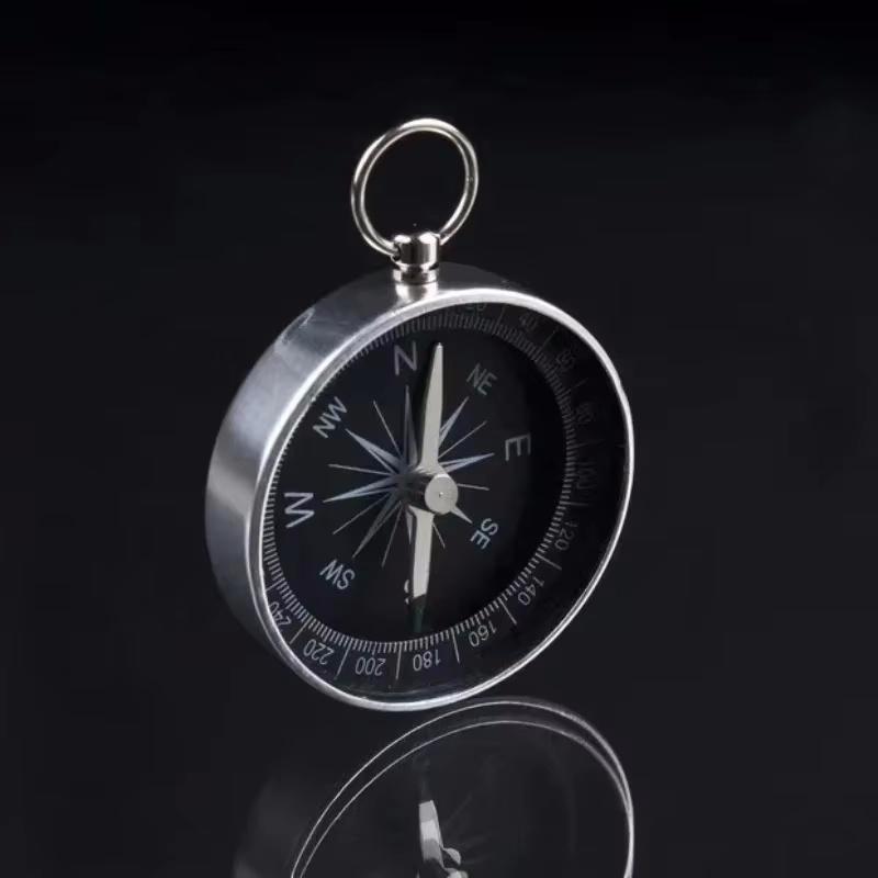 G44 Compass Keychain Pendant Aluminum Alloy Metal Material Portable Gift Mini Pocket Outdoor Adventure Travel Compass G44 Compas