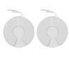 2pcs Breast Electrode Pads for Electric TENS Massager Physiotherapy Machine 11cm  4.3in