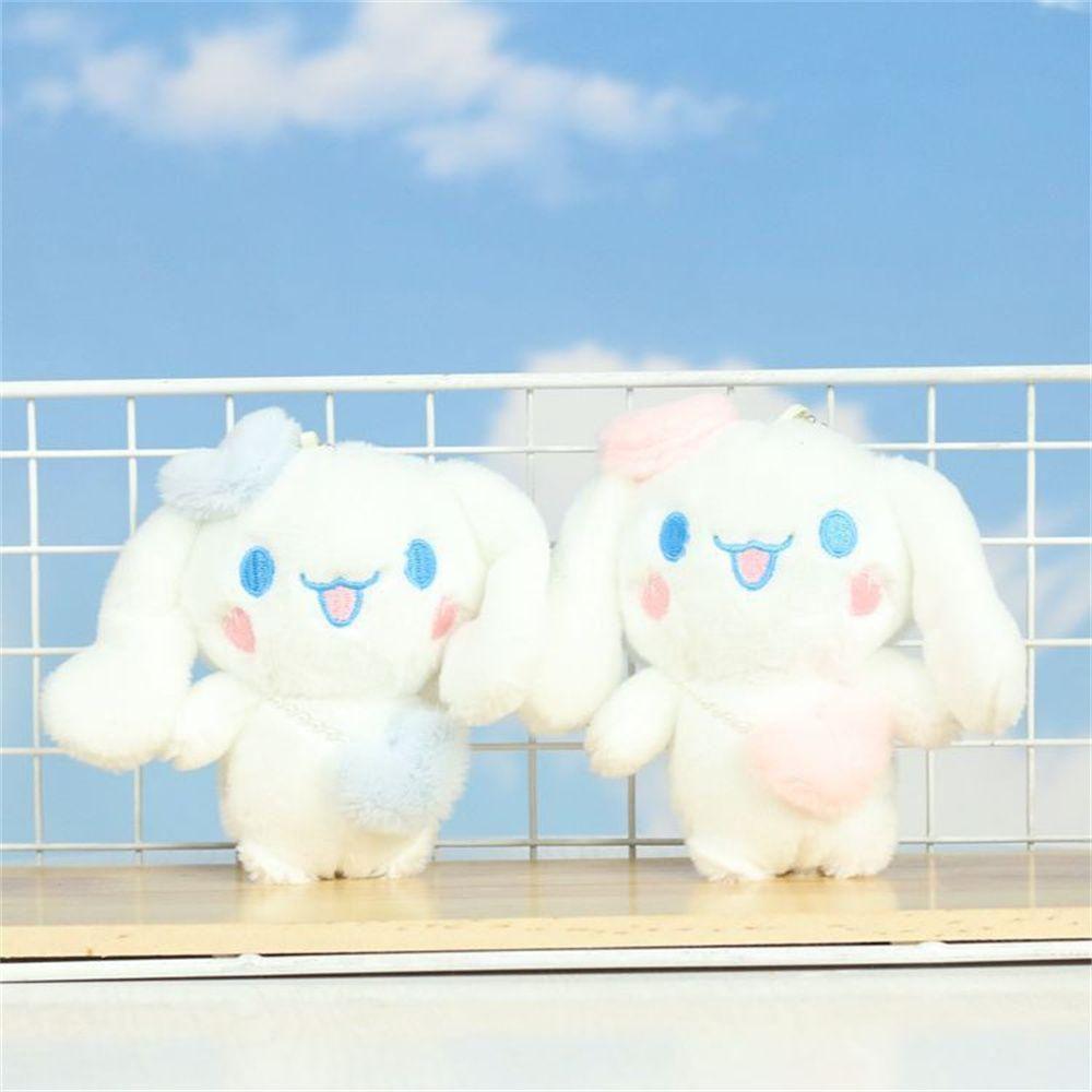 Sanrio Cinnamoroll Lover Keychain High-quality Plush Pendant For Anime Fans
