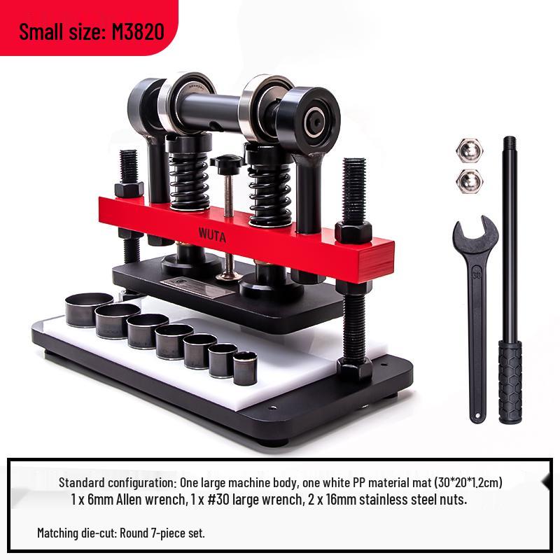 Compact Leather Die-Cutting and Punch Press Machine