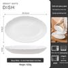 2025 Luxury Ceramic Fish Plate: Stylish, High-End Tableware for Steamed Fish & Vegetables