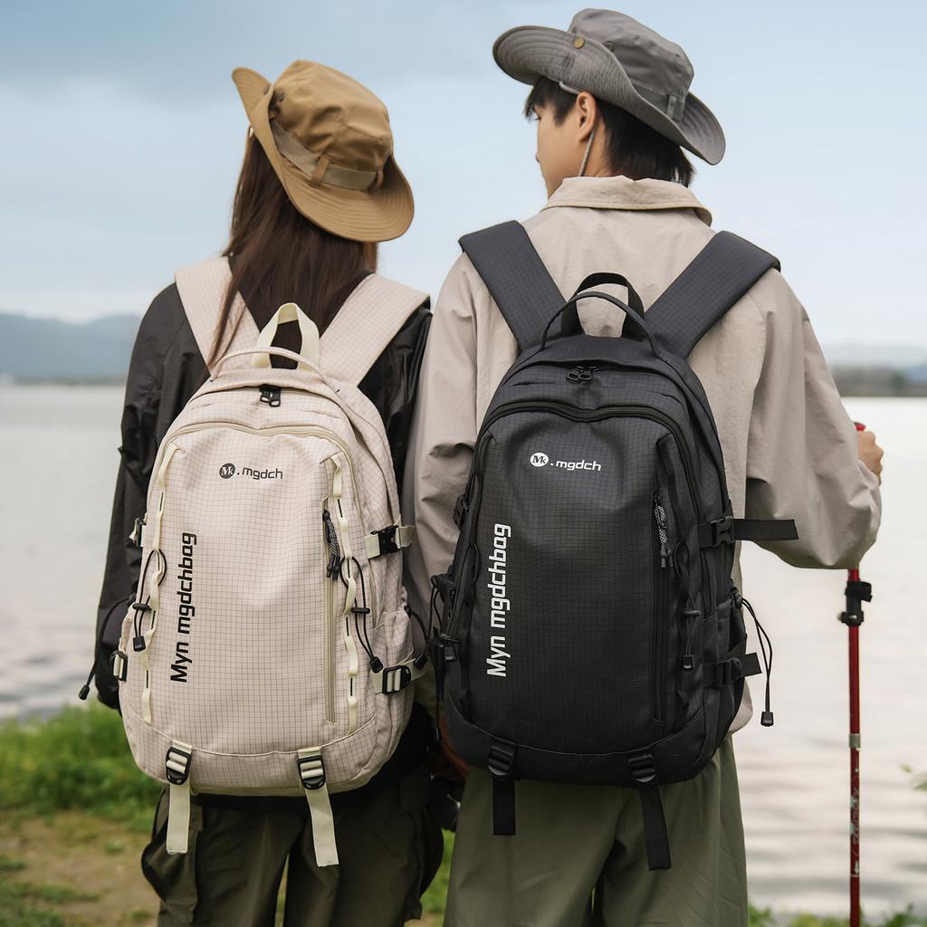Schoolbag Fashion Outdoor Mountaineering Hiking Backpack Lightweight Versatile Large Capacity Tooling Leisure Sports Travel Backpack