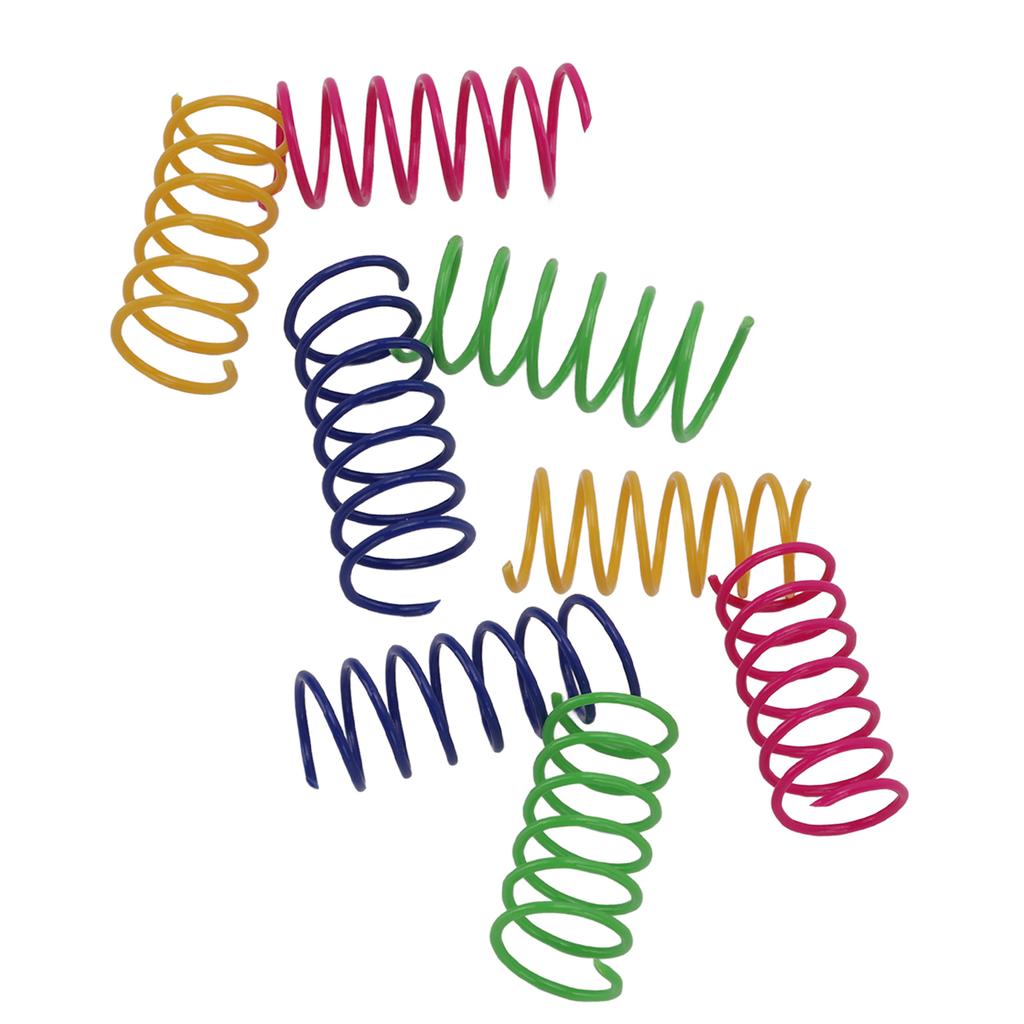 40 Stück Katzenfeder-Spielzeug Bissfest Interaktiv Bunte Federn Katzenspielzeug für Haustiere Katzen