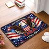 US Independence Day Indoor Entry Mat - Dirt-Resistant & Easy to Clean Decorative Floor Mat