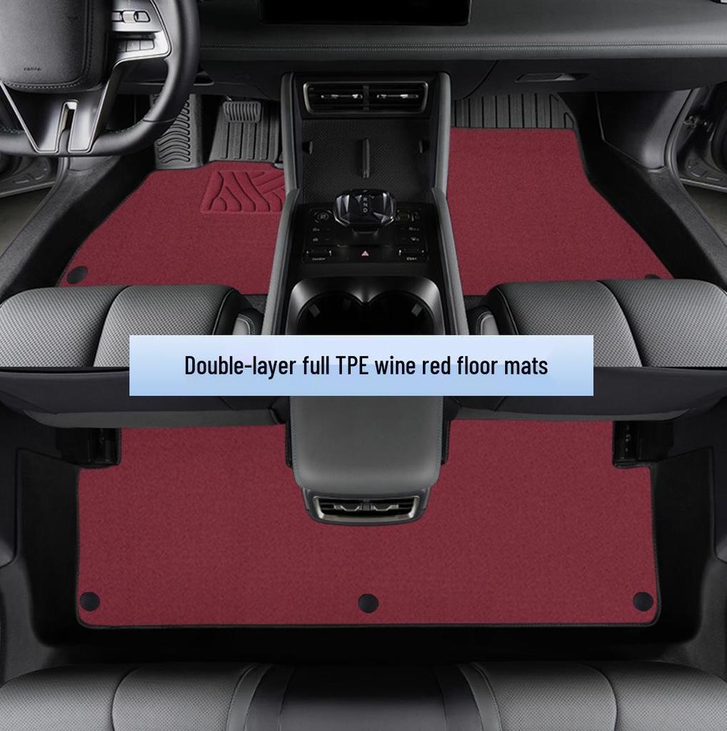 BYD Qin L 2025 Model TPE Fully Enclosed Floor Mats & Door Sill Package