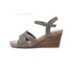 Kumkang Women Wedge Sandals Ivory G7 Gray Rensac5314g9
