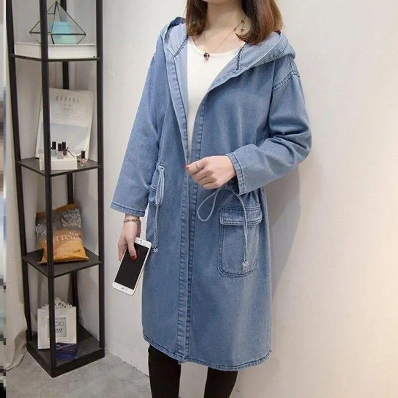 Jean Trench Coat Spring Fall 