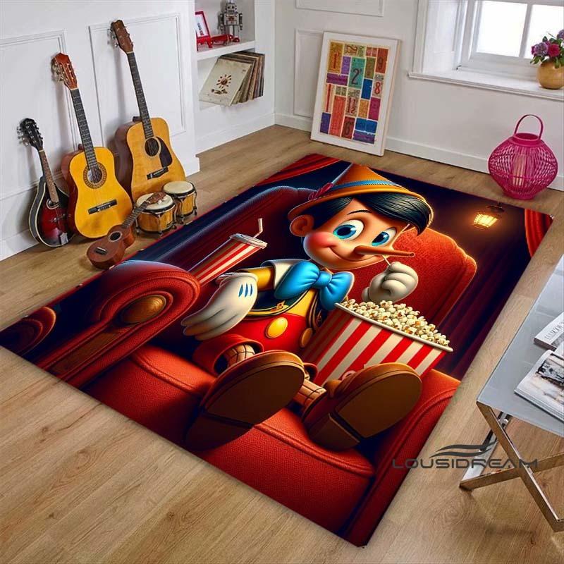 Cartoon Sofia die Erste Prinzessinnen-Muster Teppich - Raumdeko, Maschinenwaschbar und Weich, Perfekt für Schlafzimmer Spielmatte, Wohnzimmer