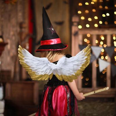 Angel Wing Kids Cosplay 60x35cm Decoration Cute for Boys Girls Lovely Dress Up