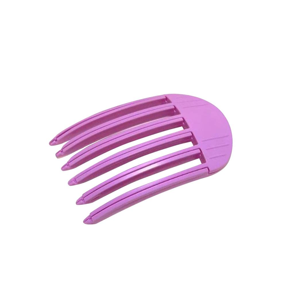 Větrný plastový hřeben, Vysoká sponka do vlasů, Úprava vlasů, Ofina, Líná sponka do vlasů