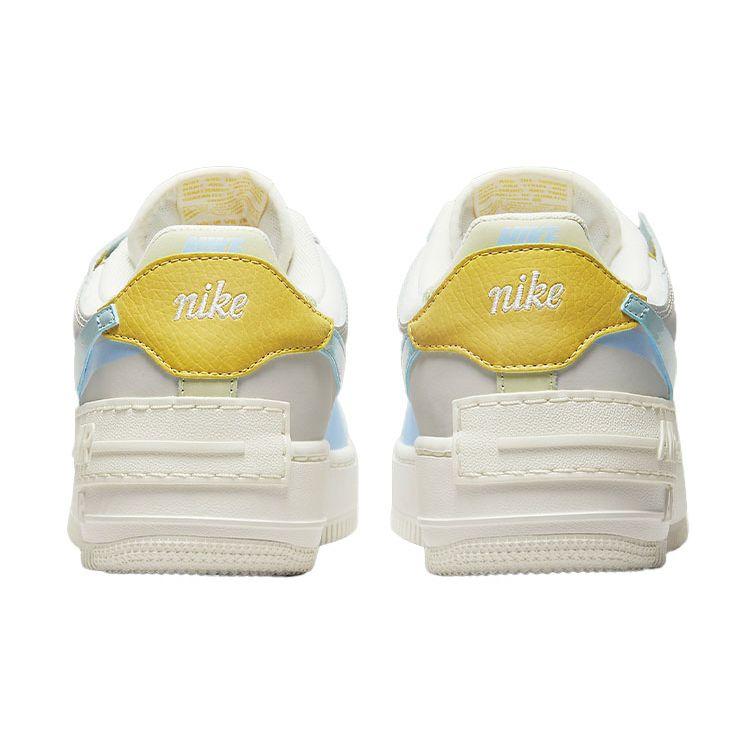Nike Air Force 1 Shadow Ocean Cube Sneakers Donna Multicolore Sail Light-Marine DR7883-100