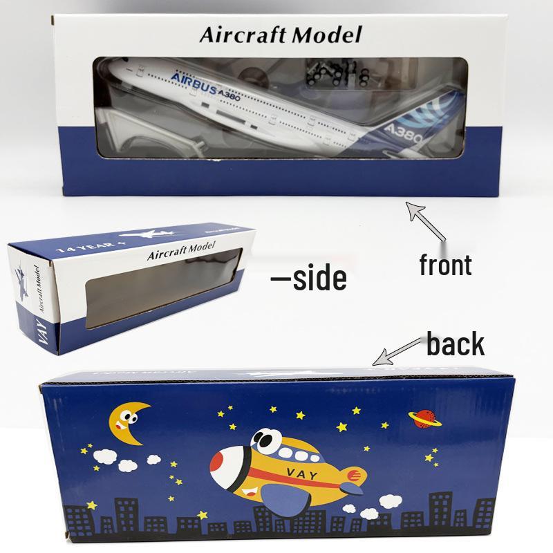 30CM A330 Beluga Airplane Model - Solid Construction, Inquiry Welcome